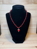 Strawberry Wired Necklace
