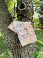 Floral Ragged Lap Quilt