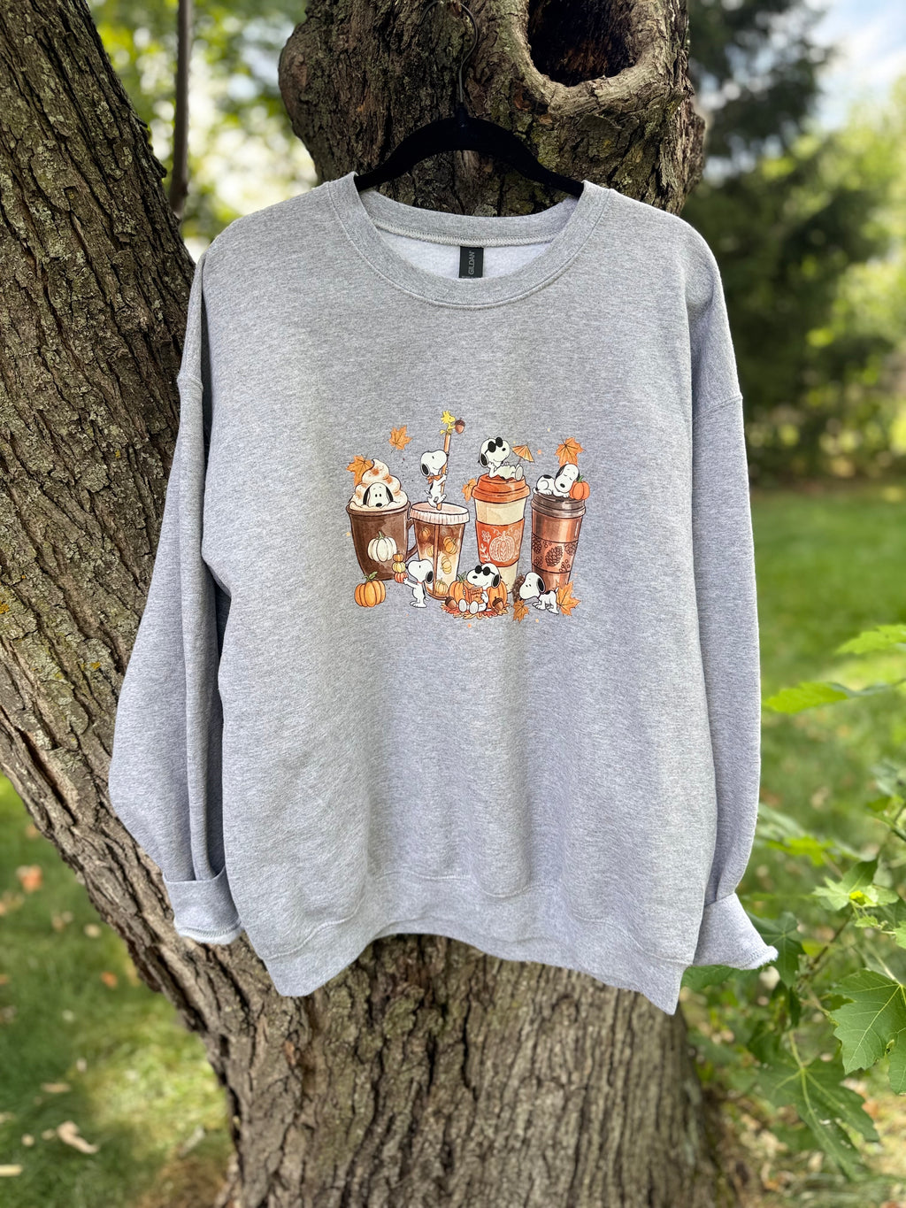 PEANUTS COFFEE SWEATSHIRT