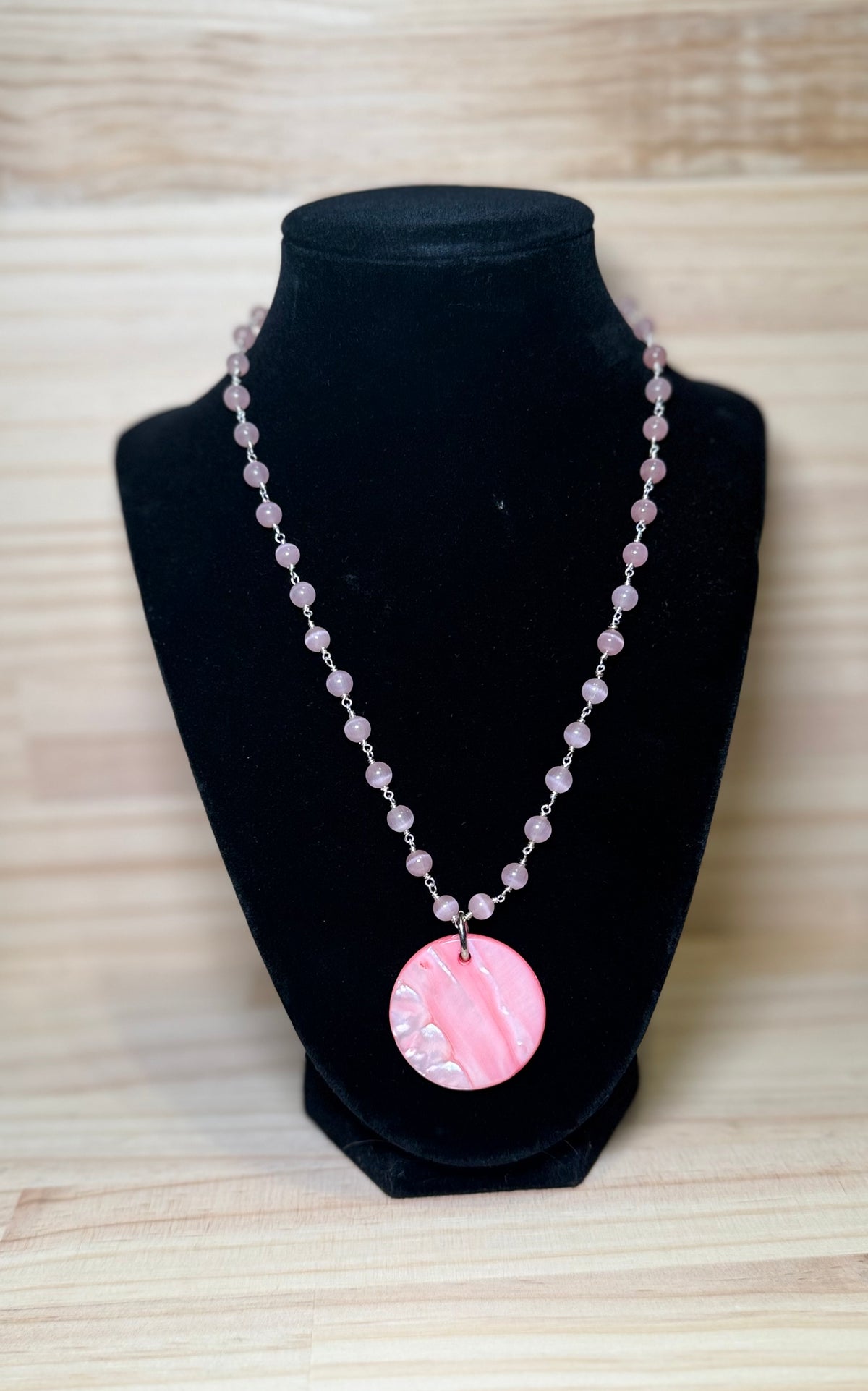 Pink Pendent Necklace