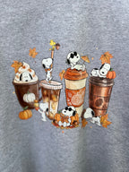 PEANUTS COFFEE SWEATSHIRT