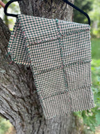 Green plaid Lap Quilt
