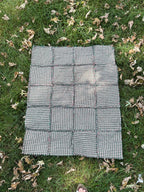 Green plaid Lap Quilt